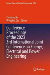 Conference Proceedings of the 2023 3rd International Joint Conference on Energy, Electrical and Power Engineering (Lecture Notes in Electrical Engineering)