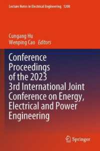 Conference Proceedings of the 2023 3rd International Joint Conference on Energy, Electrical and Power Engineering (Lecture Notes in Electrical Engineering)