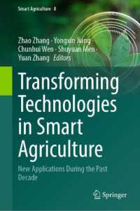 Transforming Technologies in Smart Agriculture : New Applications during the Past Decade (Smart Agriculture)