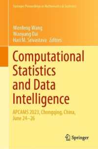 Computational Statistics and Data Intelligence : APCAMS 2023, Chongqing, China, June 24-26 (Springer Proceedings in Mathematics & Statistics)