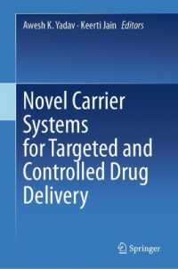 Novel Carrier Systems for Targeted and Controlled Drug Delivery （2025）
