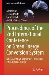 Proceedings of the 2nd International Conference on Green Energy Conversion System : ICGECS 2023, 29 September—1 October 2023, Djerba, Tunisia (Green Energy and Technology)