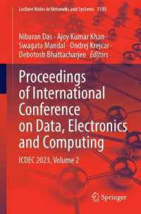 Proceedings of International Conference on Data, Electronics and Computing : ICDEC 2023, Volume 2 (Lecture Notes in Networks and Systems)
