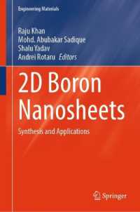2D Boron Nanosheets : Synthesis and Applications (Engineering Materials)