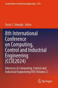 8th International Conference on Computing, Control and Industrial Engineering (CCIE2024) : Advances in Computing, Control and Industrial Engineering VIII (Volume 2) (Lecture Notes in Electrical Engineering)