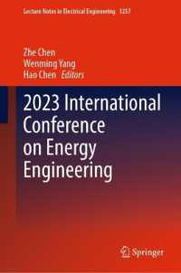 2023 International Conference on Energy Engineering (Lecture Notes in Electrical Engineering) （2025）