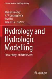 Hydrology and Hydrologic Modelling : Proceedings of HYDRO 2023 (Lecture Notes in Civil Engineering)