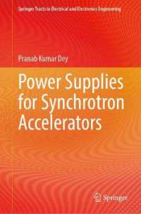 Power Supplies for Synchrotron Accelerators (Springer Tracts in Electrical and Electronics Engineering) （2025）