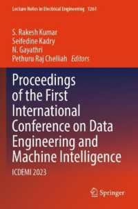 Proceedings of the First International Conference on Data Engineering and Machine Intelligence : ICDEMI 2023 (Lecture Notes in Electrical Engineering)