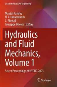 Hydraulics and Fluid Mechanics, Volume 1 : Select Proceedings of HYDRO 2023 (Lecture Notes in Civil Engineering)