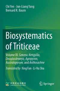 Biosystematics of Triticeae : Volume III. Genera: Kengyilia, Douglasdeweya, Agropyron, Australopyrum, and Anthosachne