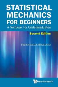 Statistical Mechanics for Beginners: A Textbook for Undergraduates （Second）