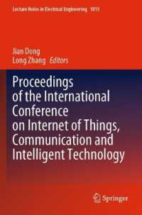 Proceedings of the International Conference on Internet of Things, Communication and Intelligent Technology (Lecture Notes in Electrical Engineering)