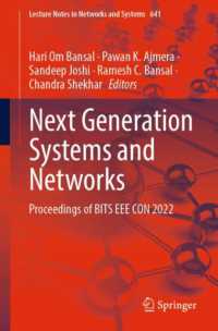Next Generation Systems and Networks : Proceedings of BITS EEE CON 2022 (Lecture Notes in Networks and Systems)