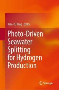 Photo-driven Seawater Splitting for Hydrogen Production