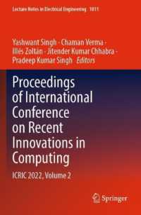 Proceedings of International Conference on Recent Innovations in Computing : ICRIC 2022, Volume 2 (Lecture Notes in Electrical Engineering)