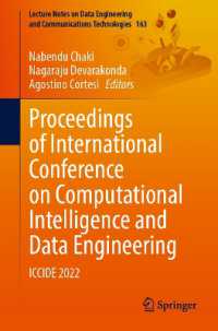 Proceedings of International Conference on Computational Intelligence and Data Engineering : ICCIDE 2022 (Lecture Notes on Data Engineering and Communications Technologies)
