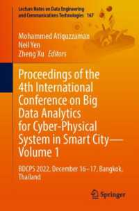 Proceedings of the 4th International Conference on Big Data Analytics for Cyber-Physical System in Smart City - Volume 1 : BDCPS 2022, Dec 16-17, Bangkok, Thailand (Lecture Notes on Data Engineering and Communications Technologies)