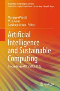 Artificial Intelligence and Sustainable Computing : Proceedings of ICSISCET 2022 (Algorithms for Intelligent Systems) （2023）