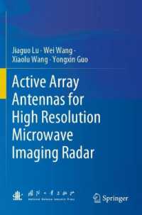 Active Array Antennas for High Resolution Microwave Imaging Radar