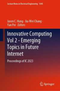Innovative Computing Vol 2 - Emerging Topics in Future Internet : Proceedings of IC 2023 (Lecture Notes in Electrical Engineering)