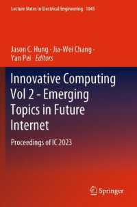 Innovative Computing Vol 2 - Emerging Topics in Future Internet : Proceedings of IC 2023 (Lecture Notes in Electrical Engineering)