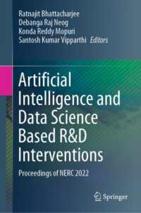 Artificial Intelligence and Data Science based R&D interventions : Proceedings of NERC 2022