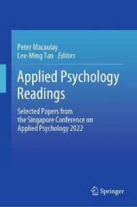 Applied Psychology Readings : Selected Papers from the Singapore Conference on Applied Psychology 2022