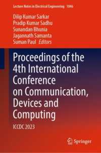 Proceedings of the 4th International Conference on Communication, Devices and Computing : ICCDC 2023 (Lecture Notes in Electrical Engineering)