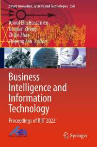 Business Intelligence and Information Technology : Proceedings of BIIT 2022 (Smart Innovation, Systems and Technologies) （2023）