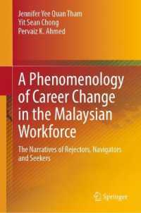 A Phenomenology of Career Change in the Malaysian Workforce : The Narratives of Rejectors, Navigators and Seekers
