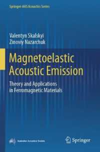 Magnetoelastic Acoustic Emission : Theory and Applications in Ferromagnetic Materials (Springer-aas Acoustics Series)