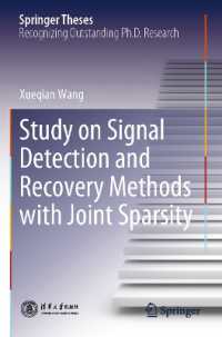 Study on Signal Detection and Recovery Methods with Joint Sparsity (Springer Theses)