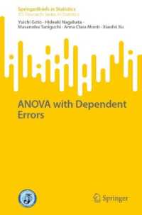 ANOVA with Dependent Errors (Jss Research Series in Statistics)