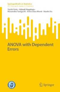ANOVA with Dependent Errors (Jss Research Series in Statistics)