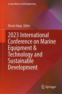 2023 International Conference on Marine Equipment & Technology and Sustainable Development (Lecture Notes in Civil Engineering)