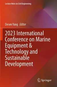2023 International Conference on Marine Equipment & Technology and Sustainable Development (Lecture Notes in Civil Engineering)