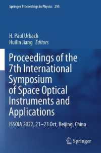 Proceedings of the 7th International Symposium of Space Optical Instruments and Applications : ISSOIA 2022, 21-23 Oct, Beijing, China