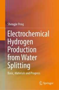 Electrochemical Hydrogen Production from Water Splitting : Basic, Materials and Progress