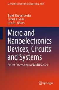 Micro and Nanoelectronics Devices, Circuits and Systems : Select Proceedings of MNDCS 2023 (Lecture Notes in Electrical Engineering)