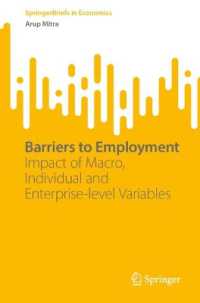 Barriers to Employment : Impact of Macro, Individual and Enterprise-level Variables (Springerbriefs in Economics)