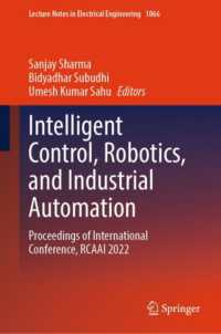 Intelligent Control, Robotics, and Industrial Automation : Proceedings of International Conference, RCAAI 2022 (Lecture Notes in Electrical Engineering)