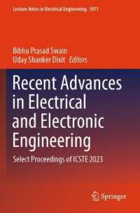 Recent Advances in Electrical and Electronic Engineering : Select Proceedings of ICSTE 2023 (Lecture Notes in Electrical Engineering)