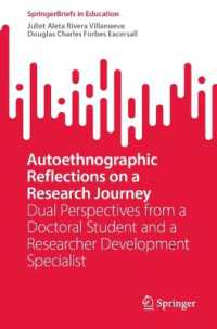 Autoethnographic Reflections on a Research Journey : Dual Perspectives from a Doctoral Student and a Researcher Development Specialist (Springerbriefs in Education)