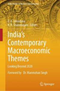 India's Contemporary Macroeconomic Themes : Looking Beyond 2020 (India Studies in Business and Economics)