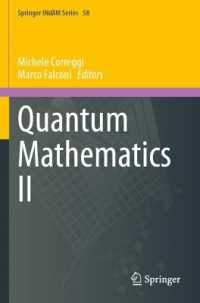 Quantum Mathematics II (Springer Indam Series)