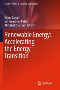 Renewable Energy: Accelerating the Energy Transition (Energy Systems in Electrical Engineering)