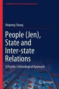 People (Jen), State and Inter-state Relations : A Psycho-Culturological Approach (Contributions to International Relations)