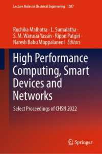 High Performance Computing, Smart Devices and Networks : Select Proceedings of CHSN 2022 (Lecture Notes in Electrical Engineering)