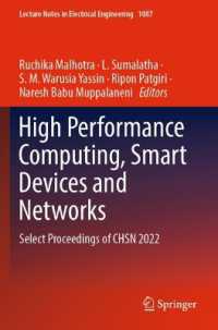 High Performance Computing, Smart Devices and Networks : Select Proceedings of CHSN 2022 (Lecture Notes in Electrical Engineering)